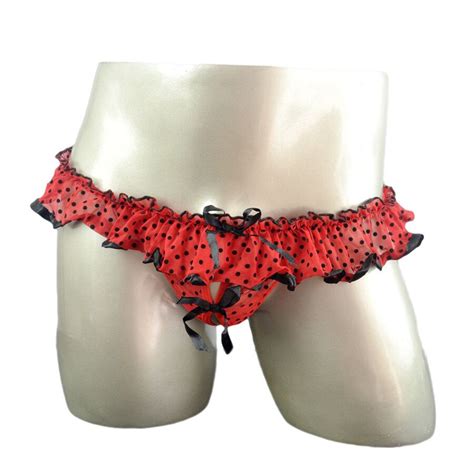 1pcs Mens Sissy Underwear Erotic Mens Sexy Lingerie Underwear Open