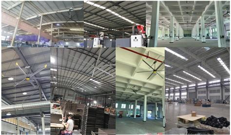 52rpm 6 Blade Industrial Warehouse Ceiling Fans
