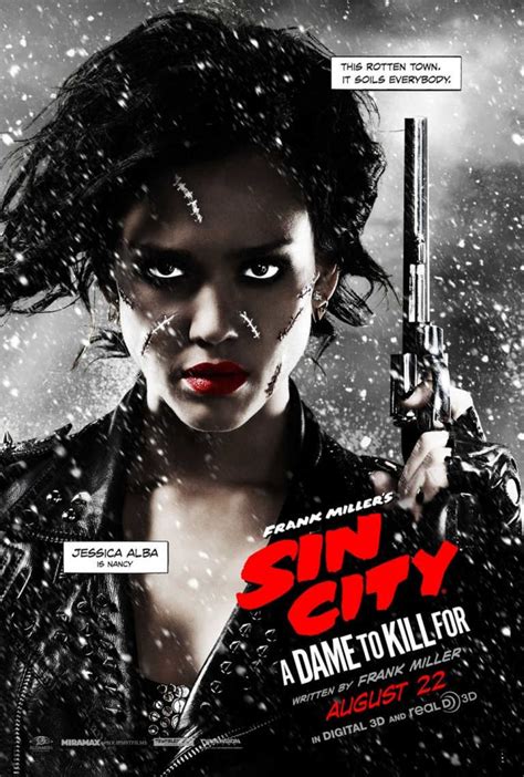 Sin City 2 Jessica Alba Et Dennis Haysbert Saffichent Et Un Nouvel