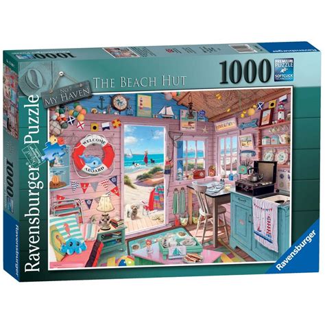 Ravensburger My Haven No 7 The Beach Hut 1000 Piece Puzzle Jigsaw