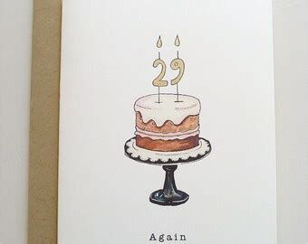 Items Similar To Funny Hand Drawn Birthday Card Bundle Of A Cards With Envelopes Sarcastic
