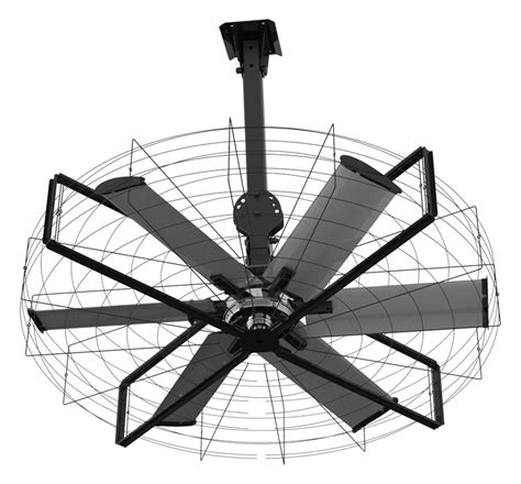 Commercial ceiling fans have improved significantly in recent years. Gust Industrial Ceiling Fans