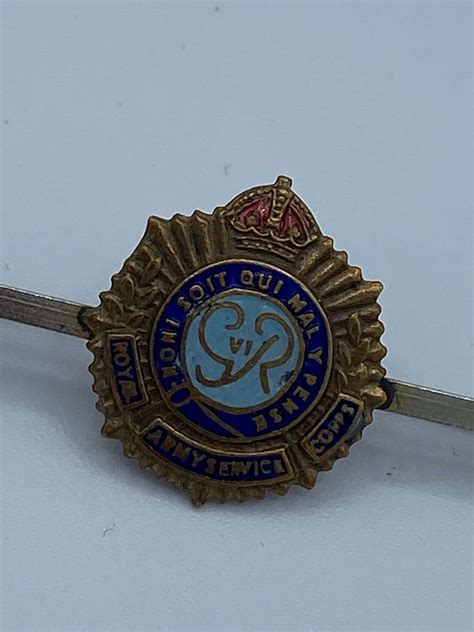 Ww1 Royal Army Service Corps Sweetheart Brooch