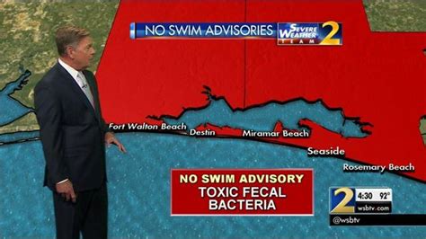 No Swim Advisory Toxic Fecal Bacteria Wyzb Fm