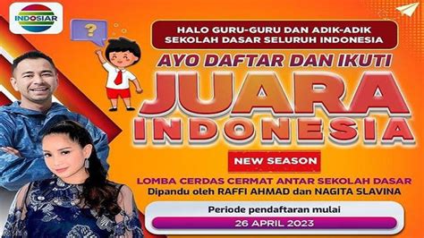 Jadwal Acara Indosiar Jumat 28 April 2023 Babak Semi Final Juara Indonesia Ramadan Mega Series