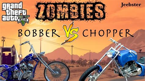 You may ask yourself, why should i buy a zombie? well, this beast of a bobber/chopper is not only extremely good looking, but also has a ton of customization, not one zombie will ever look the same! WESTERN ZOMBIE CHOPPER VS WESTERN ZOMBIE BOBBER - YouTube