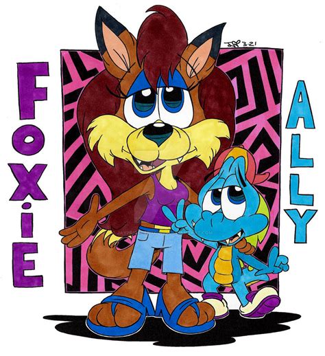 Foxie And Ally 3 21 By Jaypricecartoons On Deviantart