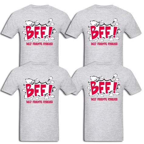 Best Friends Forever Friends T Shirts For Men And Women