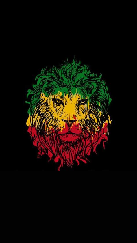 Rasta Lion With Dreads Wallpaper