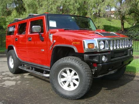Victory Red 2004 Hummer H2 Limited Edition Paint Cross Reference