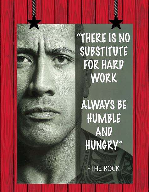 Buy The Rock Dwayne Johnson Inspirational Quote Poster Brahma Bull