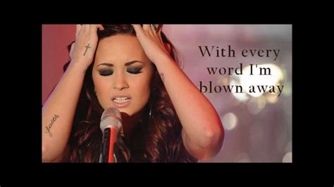Demi Lovato Lyrics Youtube