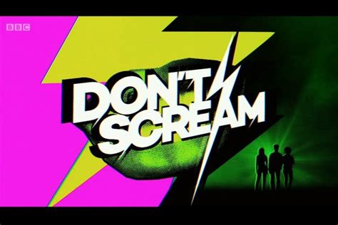 Dont Scream Neon Monster