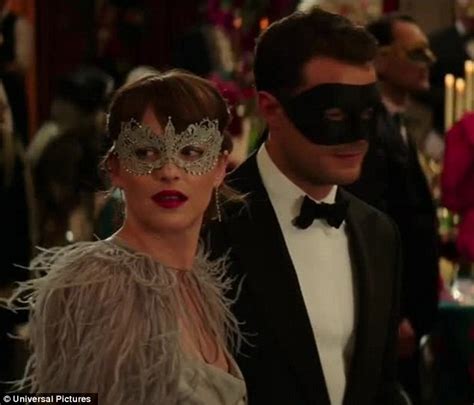 Fifty Shades Darker Trailer Shows Masquerade Ball Scene Daily Mail Online