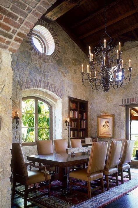 61 Beautiful Rustic Interiors With Decorations In Italian Tuscan Style