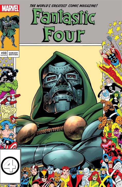 Fantastic Four 33 Ultimate Comics Exclusive Scot Eaton Marvel Frame