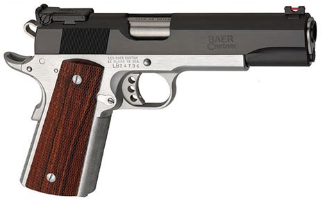 Les Baer Custom Built 1911 Boss 45acp Two Tone Centerfire Pistol