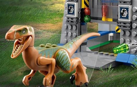 Unbuilt Lego Jurassic World Charlie Velociraptor 75920 Minifigure Dinosaur Lego Jurassic
