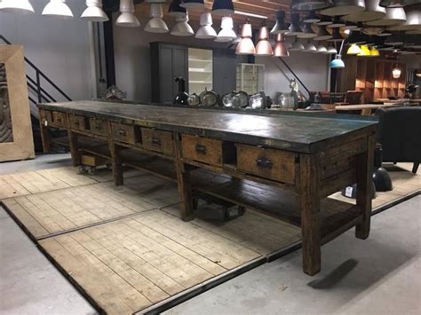 We did not find results for: Vintage industrial European workbench table counter ...