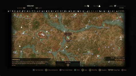 The Witcher 3 World Map