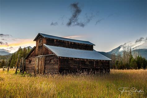 The Little Buckaroo Barn Limited Edition Photograph By Thomas