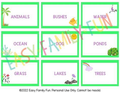 The Best Nature Charades Ideas With Printable Cards