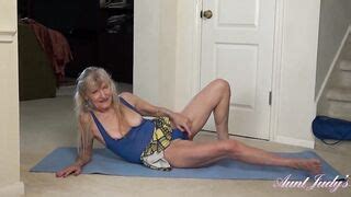 Love4Porn Presents AuntJudys 69yo Texas Amateur GILF Diane S Yoga