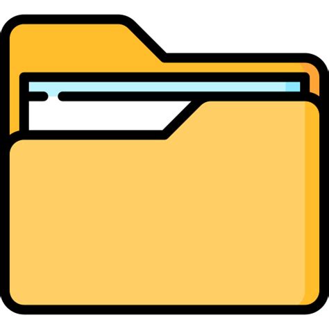 Folder Icon Clipart Png Images Vector Folder Icon Folder Icons
