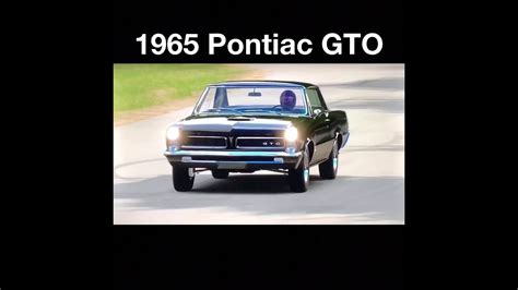 1965 Pontiac Gto Youtube
