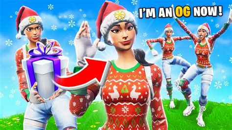 Ting My Fortnite Team The Nog Ops Skin For Christmas