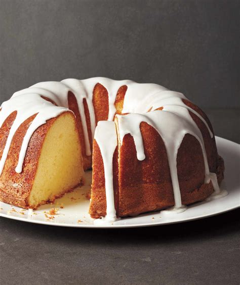 Glazed Lemon Pound Cake Recipe