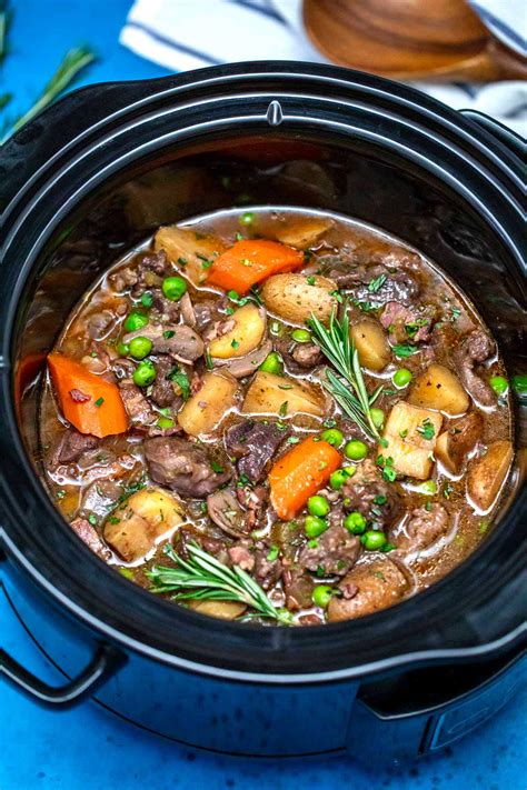 Beef And Lamb Stew Recipe Slow Cooker Beef Poster