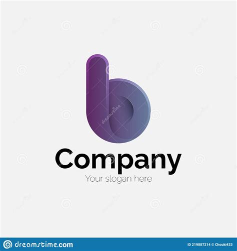 Letter B Logo B Company Name B Logotype Modern Simple Logodesign