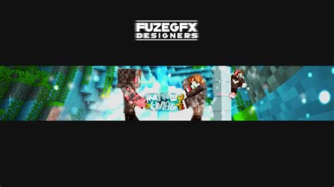 Pour cela, je vous présenterai mes 21 nouvelles créations : Minecraft Youtube Banner+Profile picture | Speed Art | MathewCraftermc - YouTube