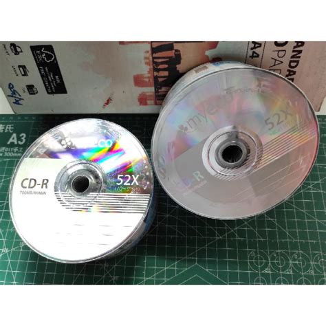 Cd R Cdr Compact Disc High Quality Recordable Media 700mb 80min 52x