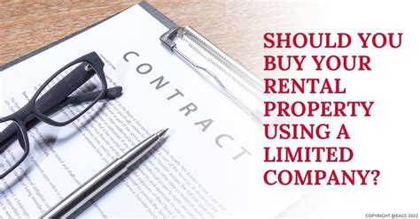 Should You Buy Your Rental Property Using A Limited Company