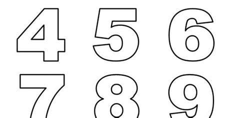 Numbers 1 10 Coloring Worksheets Coloring Number Printables