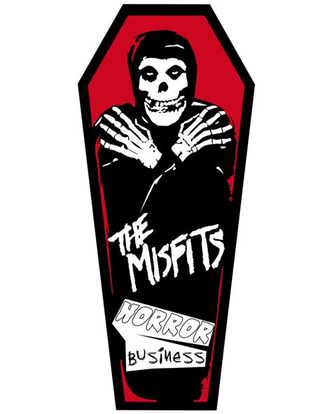 Misfits Horror Business 6x25 Color Patch Horror Punk Punk Rock