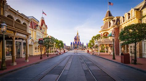 Disney World Main Street Background