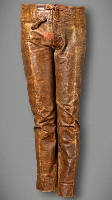 These Brown Leather Pants Were Worn By Jim Morrison Nearly Every Day