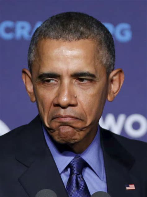 Sad Obama Blank Template Imgflip