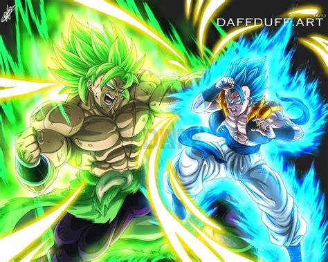 Base super tier is considerably higher, as initial ssg goku was at suppressed beerus level, which could ssj4 gogeta got serious when he used the big bang kamehameha against omega shenron, and it. New Broly vs Super Saiyan Blue Gogeta | Dragon ball art ...