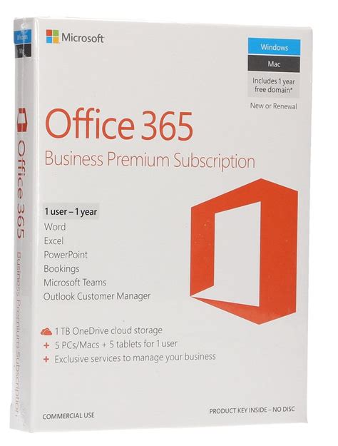 Microsoft Office 365 Business Premium 1 User1 Month Csp With Basic