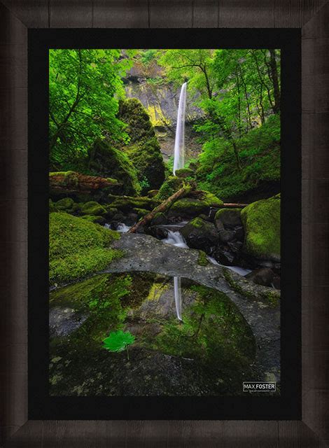Mirrored Beauty Elowah Falls Columbia River Gorge Oregon Max