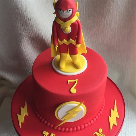 23+ Wonderful Image of Flash Birthday Cake - entitlementtrap.com