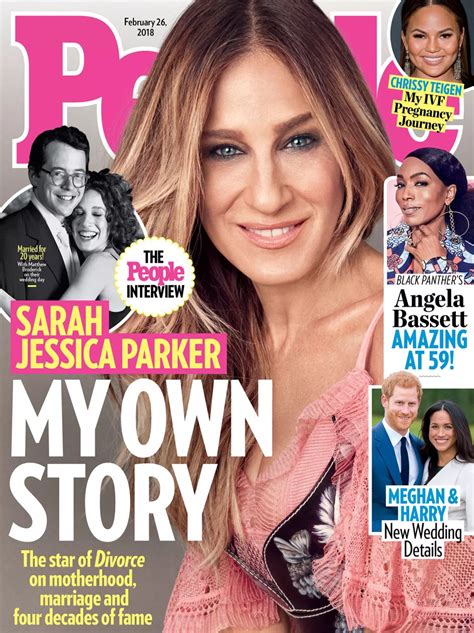 Sarah Jessica Parker covers PEOPLE Magazine
