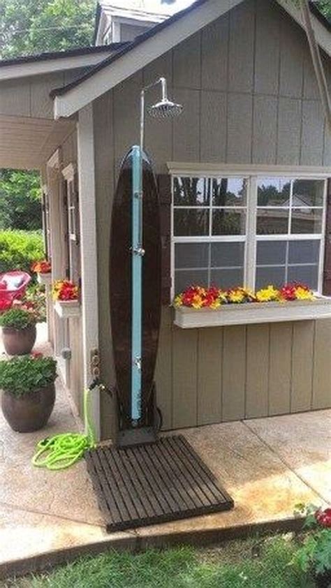 Popular Outdoor Shower Ideas With Maximum Summer Vibes Outdoor Shower Diy Outdoor Shower