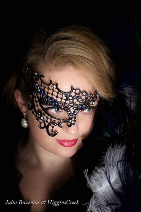 Masquerade Mask Women Lace Venetian Mask Comfortable And Sexy Etsy