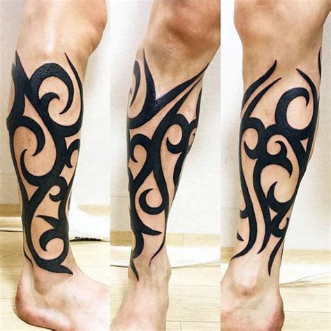 Https://tommynaija.com/tattoo/free Tribal Leg Tattoo Designs
