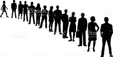 People Stading In Line Clipart 20 Free Cliparts Download Images On